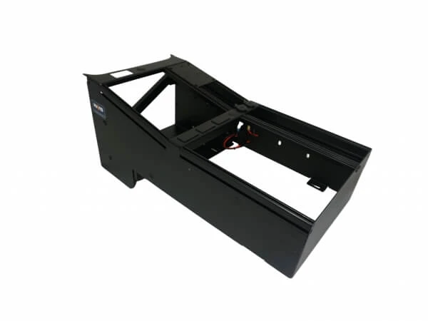 [C-VSW-1012-TAH] - Vehicle-Specific 22" Wide Angled Console for 2021-2024 Chevrolet Tahoe Police Pursuit Vehicle