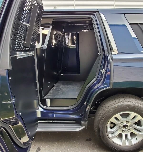 [K9-C23-XL-B] - OBSOLETE – Extended K9 Transport System For 2015-2020 Chevrolet Tahoe – Black