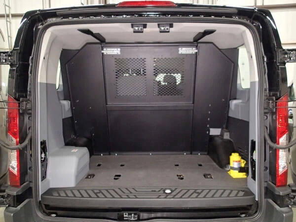 [P-MFK-15] - Rear Partition Filler Panel Mount Kit For 2015-2024 Ford Transit Low Roof, 148" WB, 12 or 15 Passenger Window Van