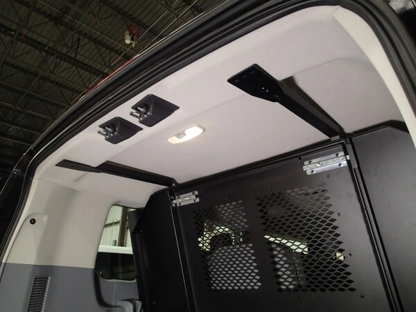 [P-MFK-15] - Rear Partition Filler Panel Mount Kit For 2015-2024 Ford Transit Low Roof, 148" WB, 12 or 15 Passenger Window Van