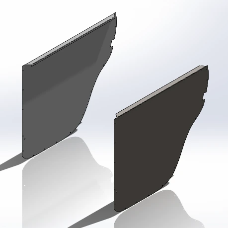Chevy Tahoe Driver & Passenger-side Door Panels