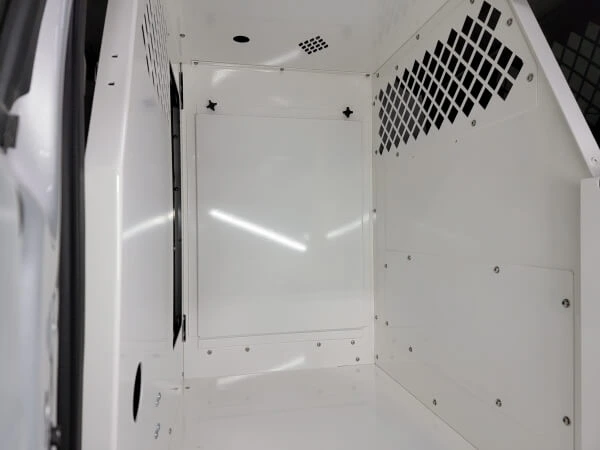 [K9-F23-PT] - K9 Prisoner Transport System For 2017-2024 Ford F-Series – White