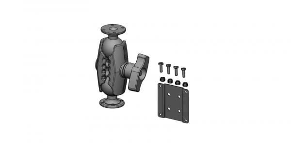 [MD-409] - Heavy-Duty Dual Ball Mount