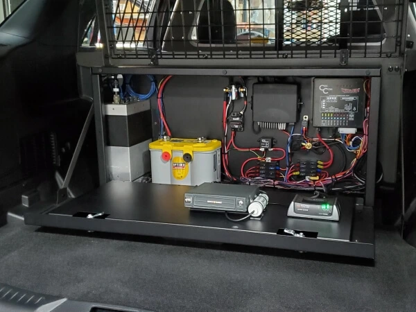 [C-SBX-101-KIT-5] - 2020-2024 Ford Interceptor Utility Mount for Havis Universal Storage Box