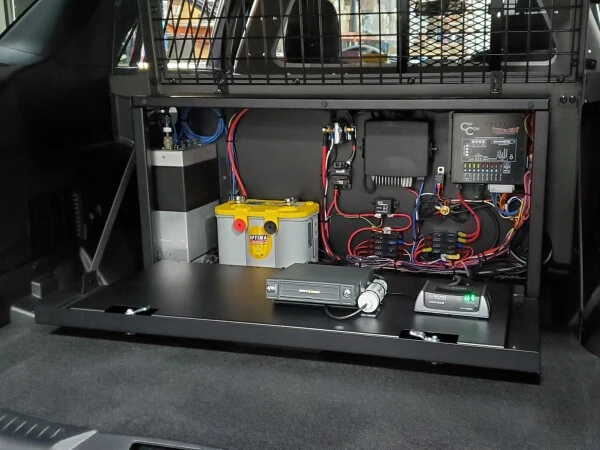 [C-SBX-101-KIT-5] - 2020-2024 Ford Interceptor Utility Mount for Havis Universal Storage Box