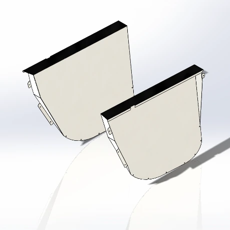 [DP-CH11-SET] - Dodge Charger Driver & Passenger-side Door Panels