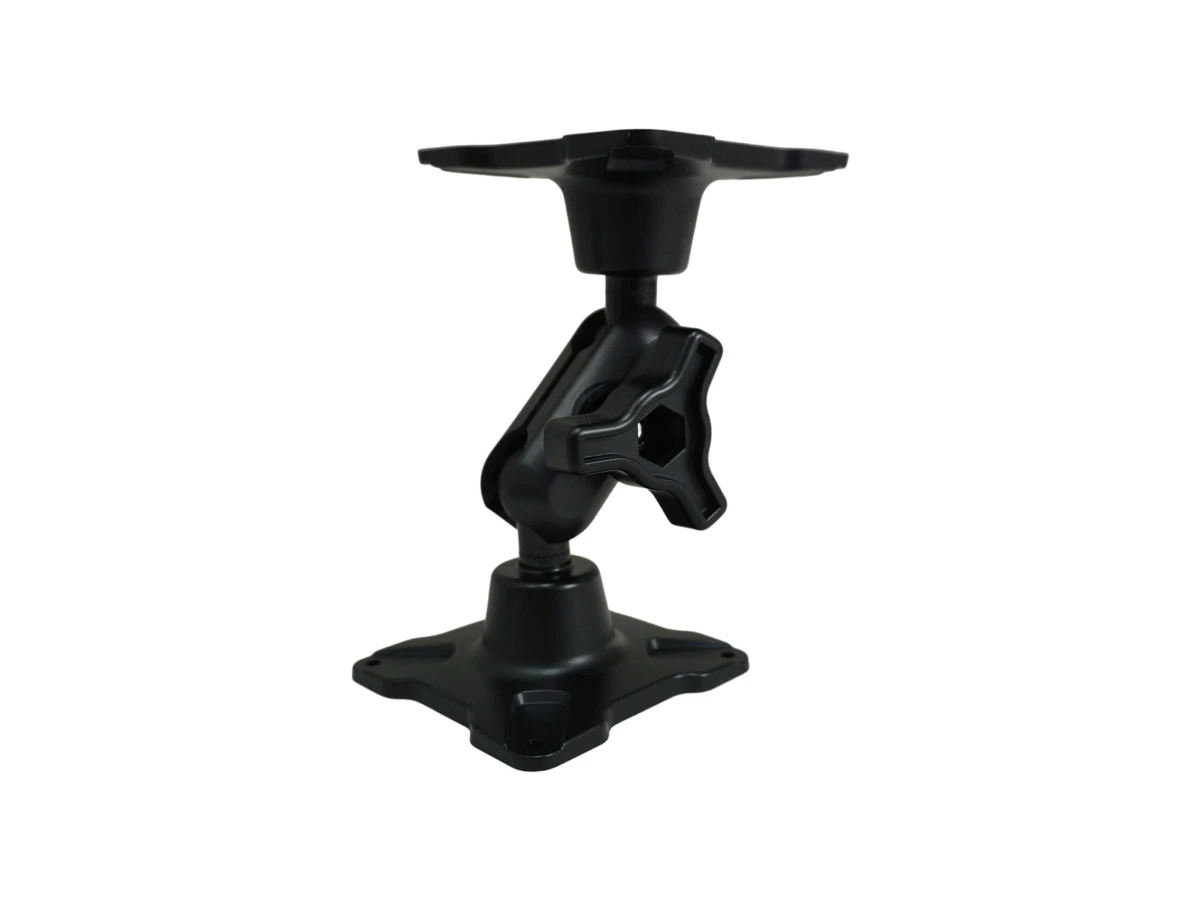 [DBM-1100-KS-0404] Dual Ball Mount with 1.00" Knob-Style Standard Housing & Two Long VESA 75 Plates