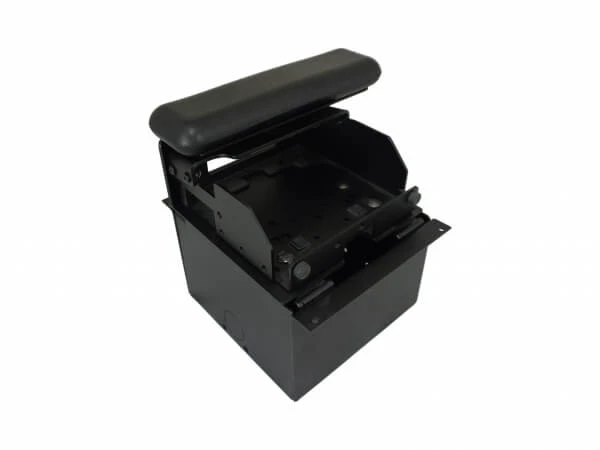 [C-ARPB-145] - Zebra ZQ520 & ZQ521 Printer Mount with Accessory Pocket & Short Armrest
