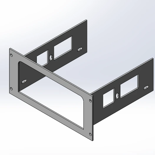 [FP-FEDPA640] - 4" Faceplate Federal Signal PA640 Siren One-Piece
