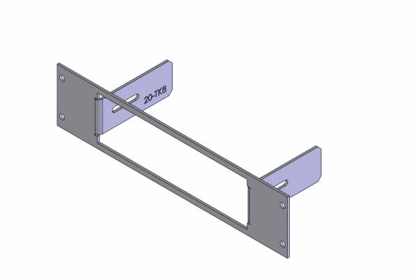 [C-EB20-TK8-1P] - 1-Piece Equipment Mounting Bracket, 2" Mounting Space, Fits Kenwood TK-860