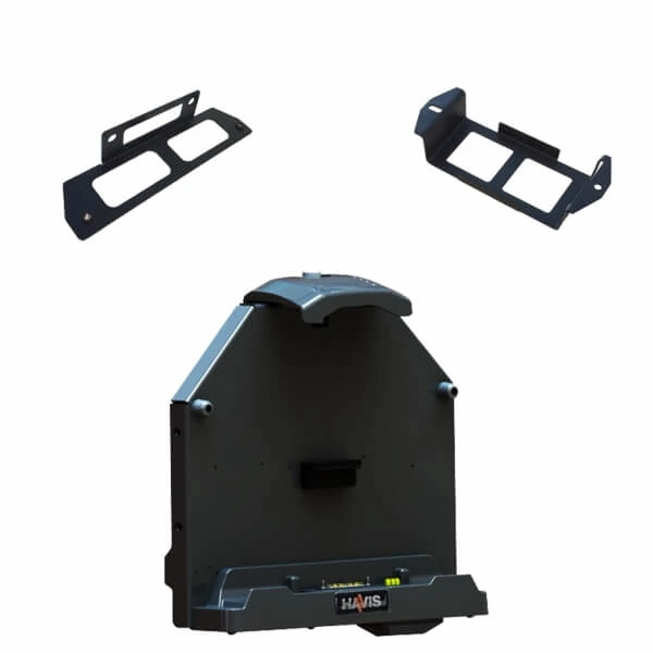 [PKG-DS-GTC-801-3] - Package – Docking Station For Getac A140 Rugged Tablet With Triple Pass-Thru Antenna Connections & Power Su