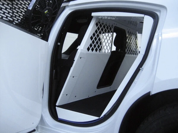 [K9-D24] - Standard K9 Transport System For 2011-2023 Dodge Charger – White