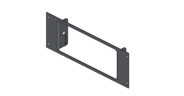[C-EB30-FSP-1P] - 1-Piece Equipment Mounting Bracket, 3" Mounting Space, Fits Federal Signal Pathfinder PF200 Switch Panel
