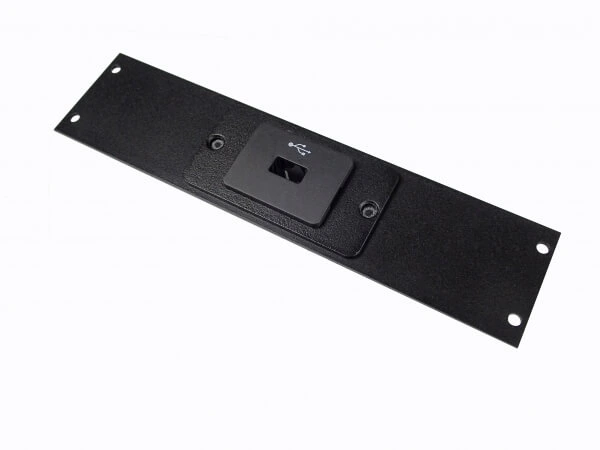 [C-EB20-FRD-1P] - OBSOLETE – 1-Piece Equipment Mounting Bracket, 2" Mounting Space, Fits Ford OEM Auxiliary Input/USB Module