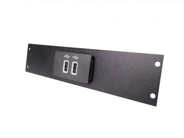 [C-EB20-FRD-1P] - OBSOLETE – 1-Piece Equipment Mounting Bracket, 2" Mounting Space, Fits Ford OEM Auxiliary Input/USB Module