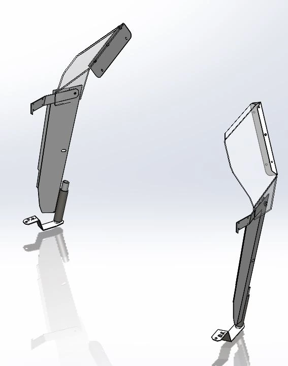 [2-SAB-CH11-BB] - Dodge Charger Big Boy Partition Mounting Kit