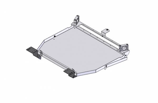 [C-TTP-INUT-2] - OBSOLETE – 2013-2019 Ford Interceptor Utility Premium Fold Up Equipment Tray