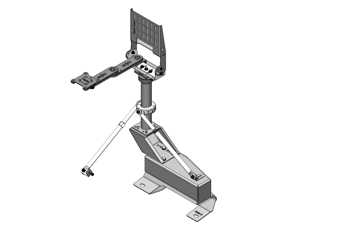 [PKG-PSM-139-T] Standard Tablet Pedestal Mount Package For 1997-2024 Chevrolet G-Series