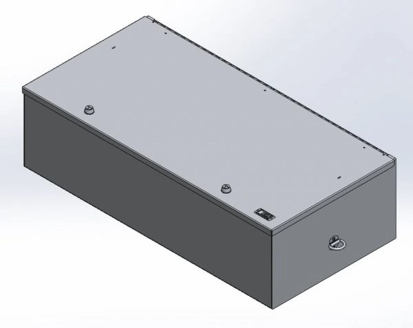 [CP-AR-361810-TL] - Storage Vault, 36" W x 18" L x 10" H Single drawer with Medeco Cam Lock on Lid and Foam Pad