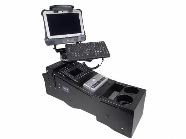 [C-VS-1308-INUT] - OBSOLETE – Vehicle-Specific 21" Console For 2013-2019 Ford Standard Interior Police Interceptor Utility