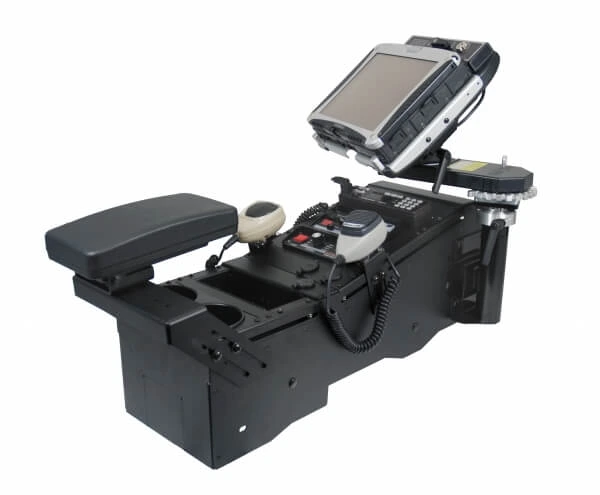 [C-VS-1308-INUT] - OBSOLETE – Vehicle-Specific 21" Console For 2013-2019 Ford Standard Interior Police Interceptor Utility