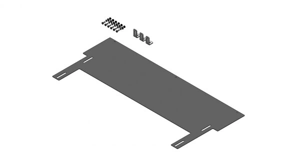 [SBX-F28-SETINA] - Filler Panel for Havis Storage Drawer Mount to Setina Partition