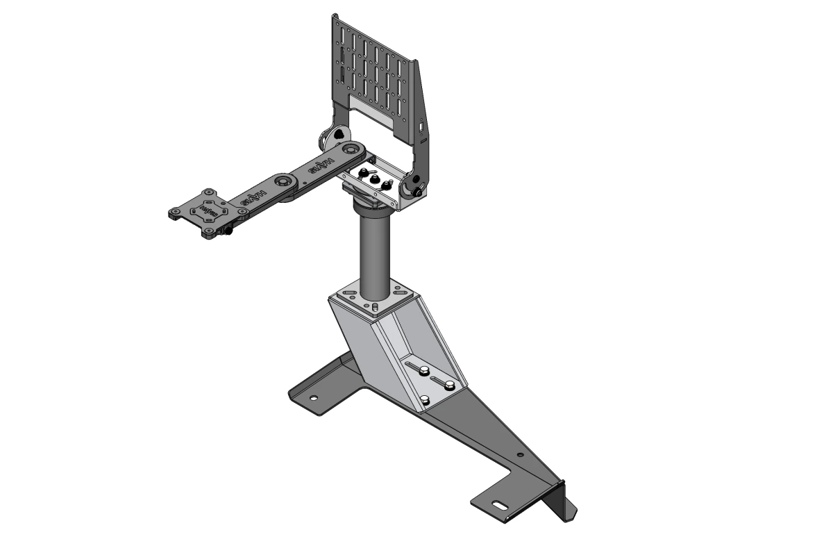[PKG-PSM-168-T] Standard Tablet Pedestal Mount Package For 2011-2023 Dodge Charger, 2014-2020 AWD Charger & Chrysler 300