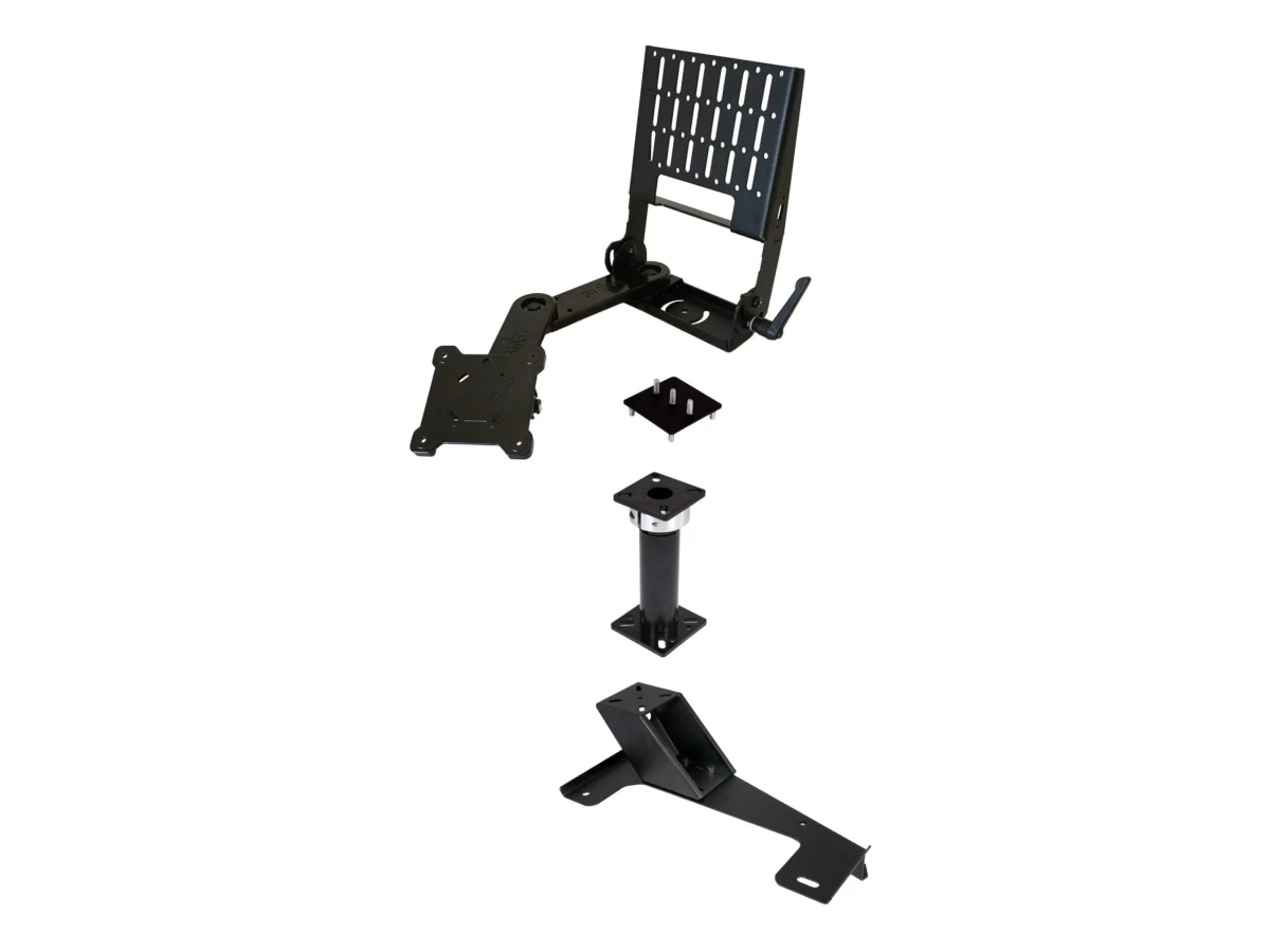 [PKG-PSM-168-T] Standard Tablet Pedestal Mount Package For 2011-2023 Dodge Charger, 2014-2020 AWD Charger & Chrysler 300
