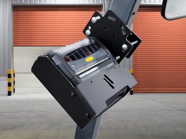 [MH-3006] - Forklift Printer Pillar Mount for Zebra ZQ520 & ZQ521 Printer