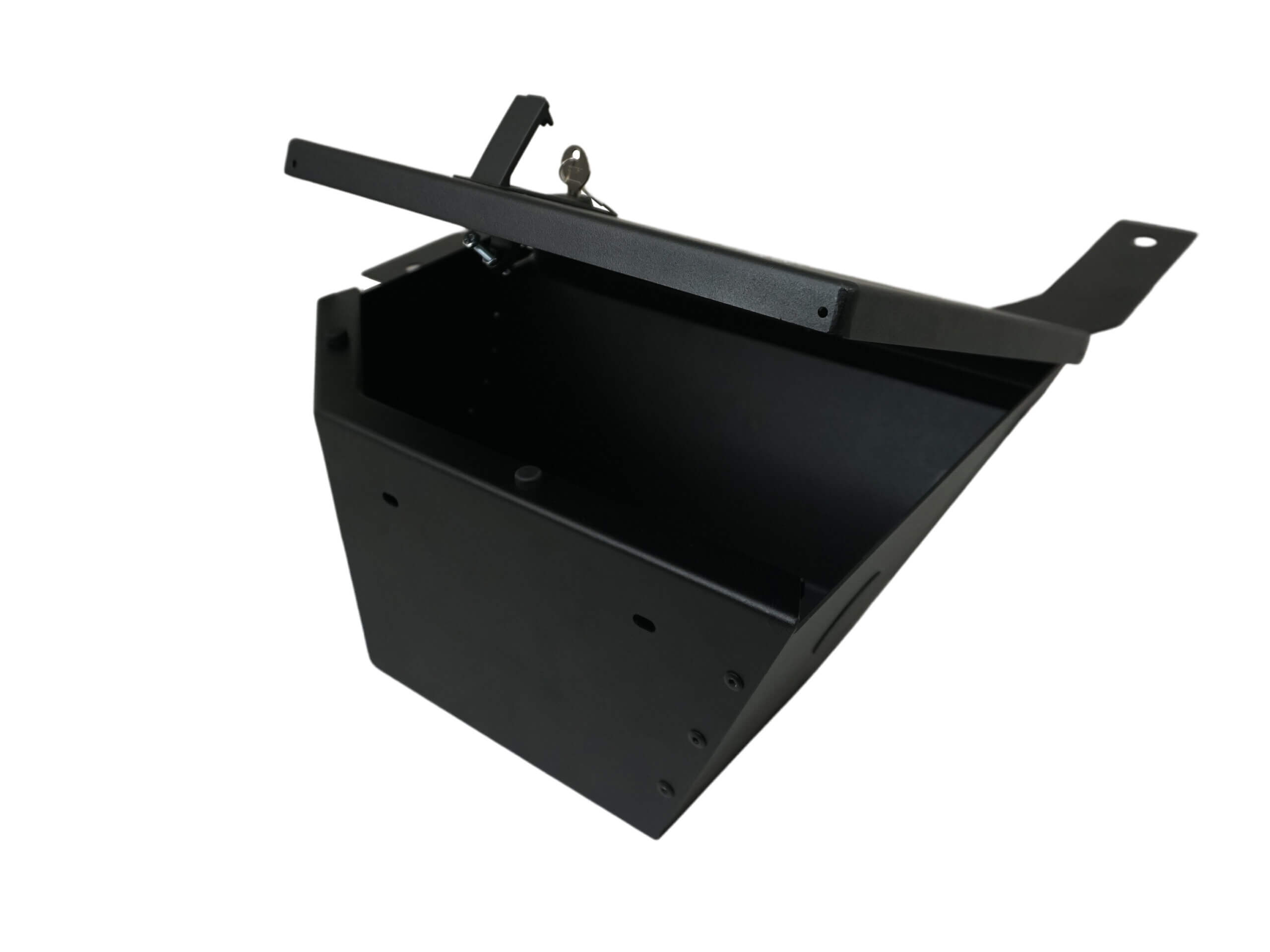 [C-SBX-106-P] Lockable Under-Seat Storage Box for 2020"2023 Dodge Ram 2500 & 3500 Crew Cab Pickup Truck – Passenger Side