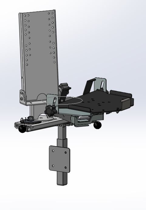 [CM-SD2M-SL-703] - Console Side Mounted Dual Arm System