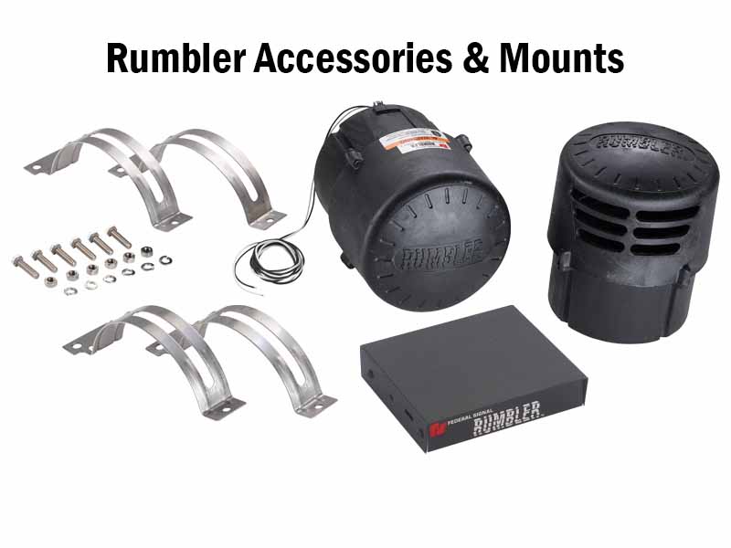 Federal Signal Rumbler Accessories