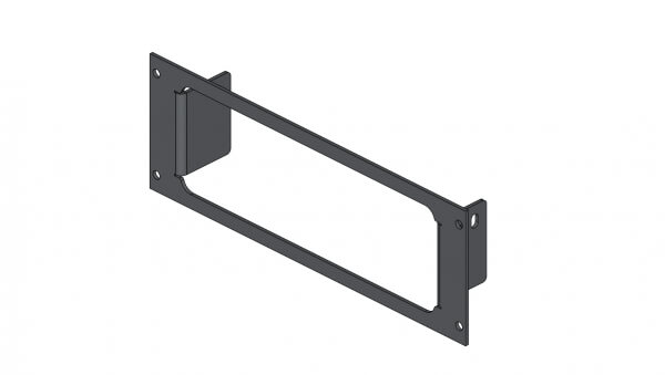 [C-EB30-HXL-1P] - 1-Piece Equipment Mounting Bracket, 3" Mounting Space, Fits Harris/L3Harris XL control head