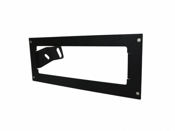 [C-EB35-APRS-1P-A] - 1-Piece Equipment Angled Mounting Bracket, 3.5" Mounting Space, Fits Motorola APX-4500 Radios
