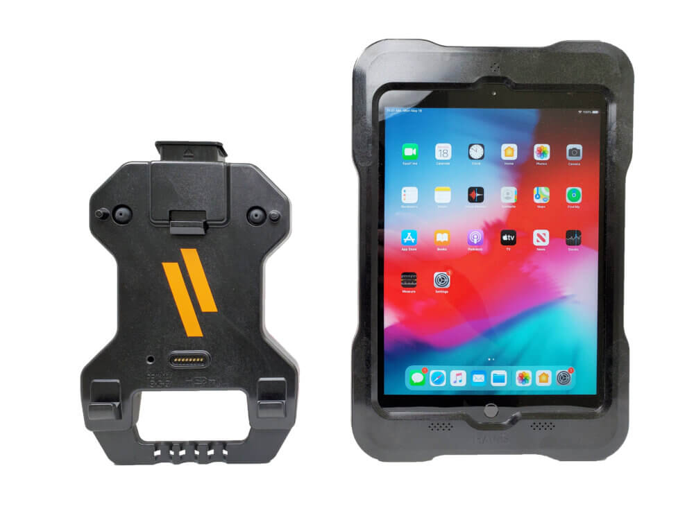 [PKG-TAB-APP6] - Docking Station (Charge Only) and Tablet Case for Apple iPad (7th – 9th Generations)