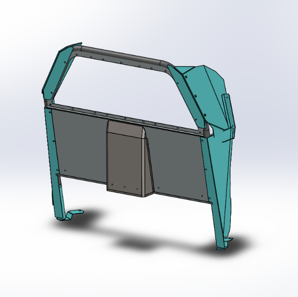 [SAB-20-FDUV-BB] - 2020+ Ford Police Interceptor / Civilian Explorer Utility Big Boy Partition Mounting Kit