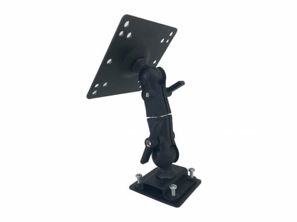 [MH-1015] - 7" Dual Articulating, Knob-Adjustable, Fixed Mount