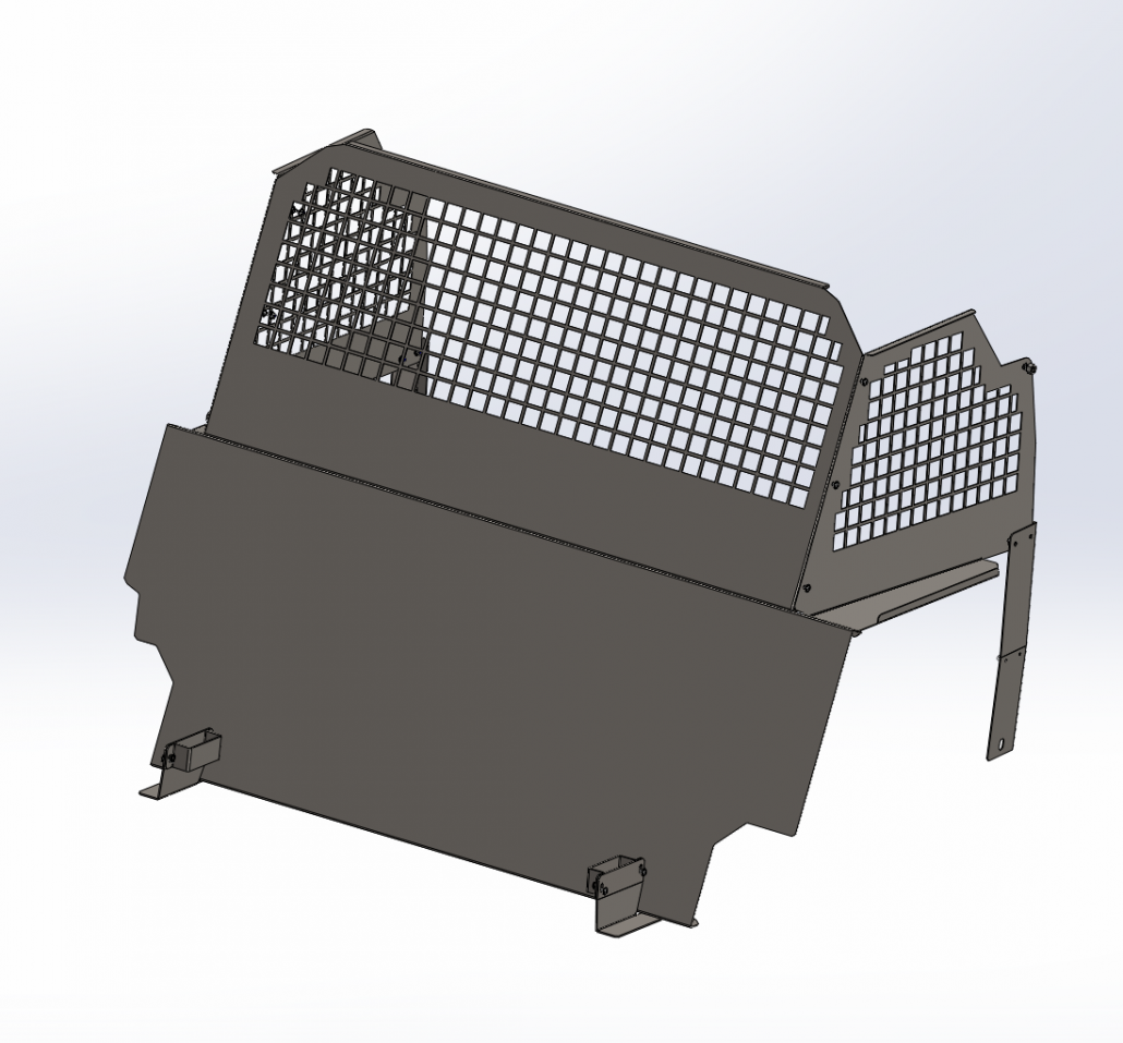 [TP-F-FTV-R] - Ford Transit 15-Passenger Van Low Roof Rear Partition