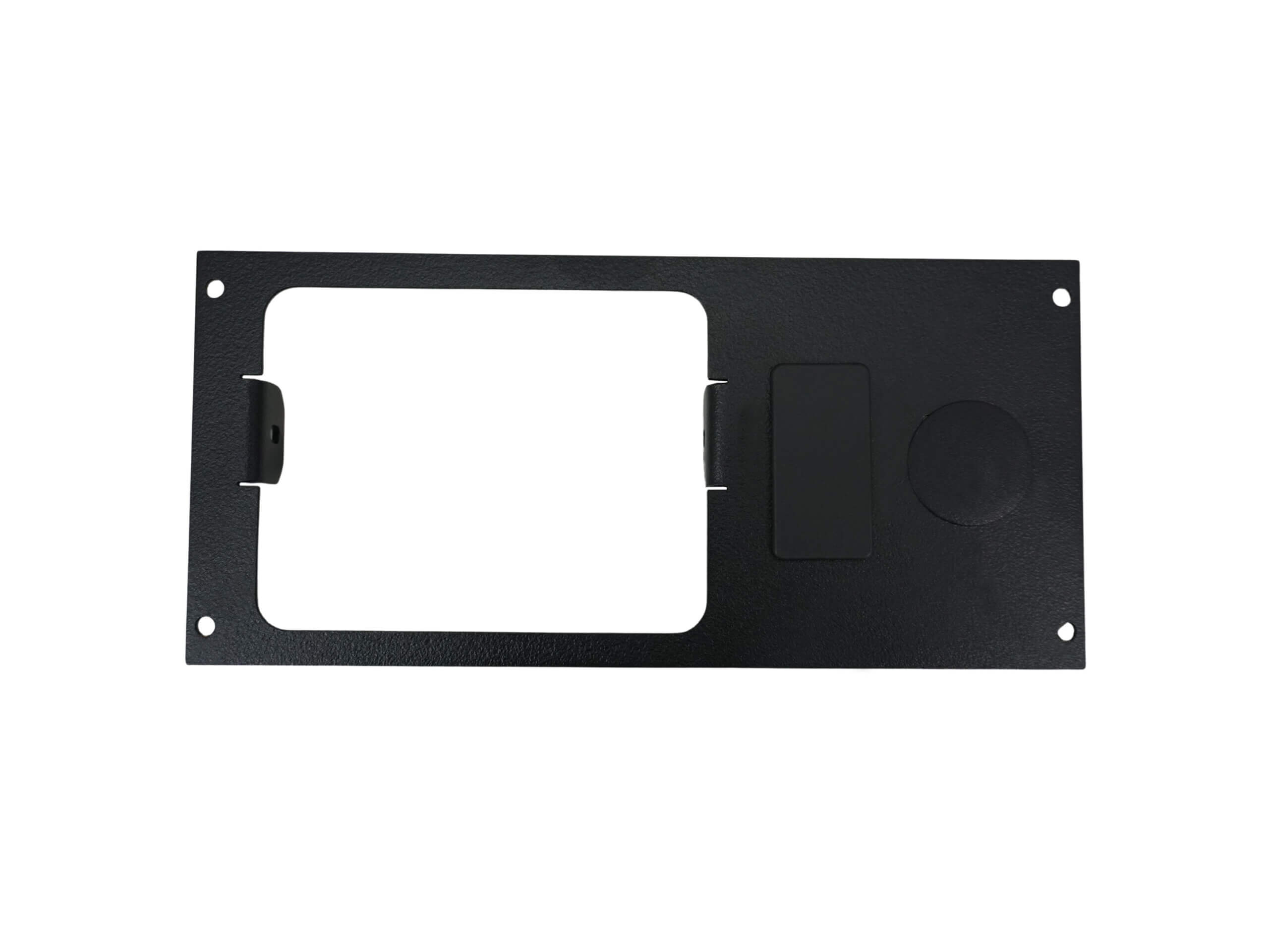 [C-EB40-CCT-1P] - 1-Piece Equipment Mounting Bracket, 4" Mounting Space, Fits Whelen CCTL8 & CCP9