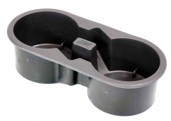 [CM001407] - Dual Cup Holder Insert Molded Plastic