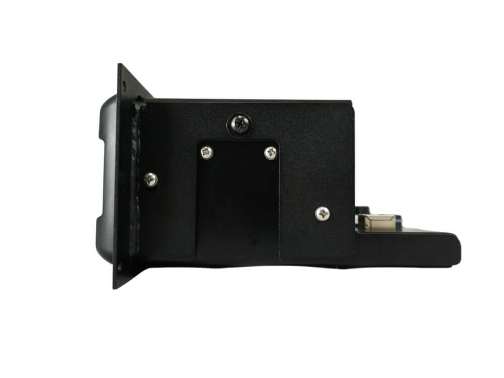 [C-EB40-WCS-1P] 1-Piece Equipment Mounting Bracket, 4" Mounting Space, Fits Whelen Core-S Control System