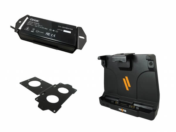 [PKG-DS-GTC-1102-3] - Package – Docking Station For Getac UX10 Tablet With Pass-Thru Antenna Connections, External Power Supply 