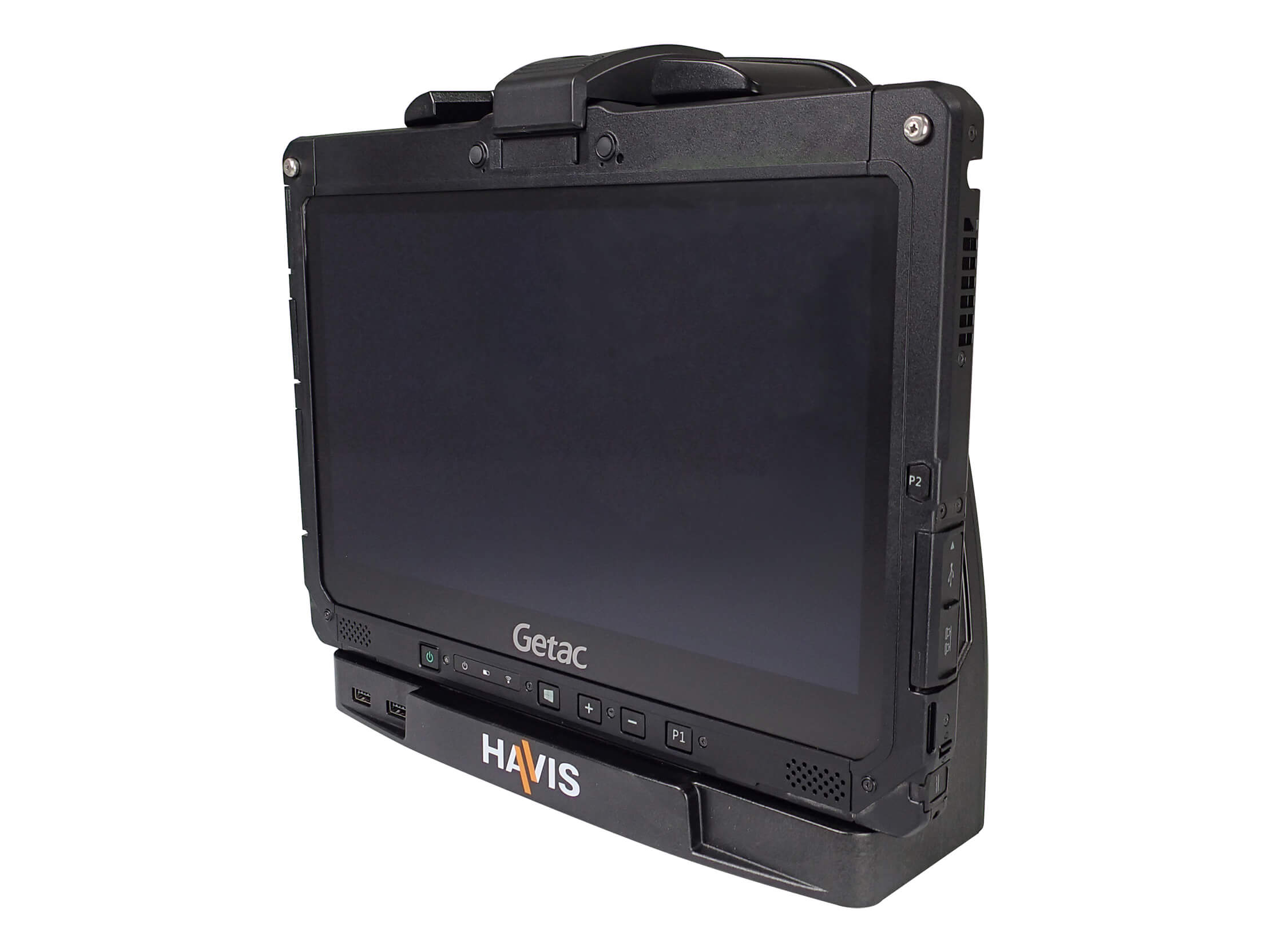 [DS-GTC-906-3] - Cradle  For Getac K120 Tablet With Triple Pass-Thru Antenna Connections & External Power Supply