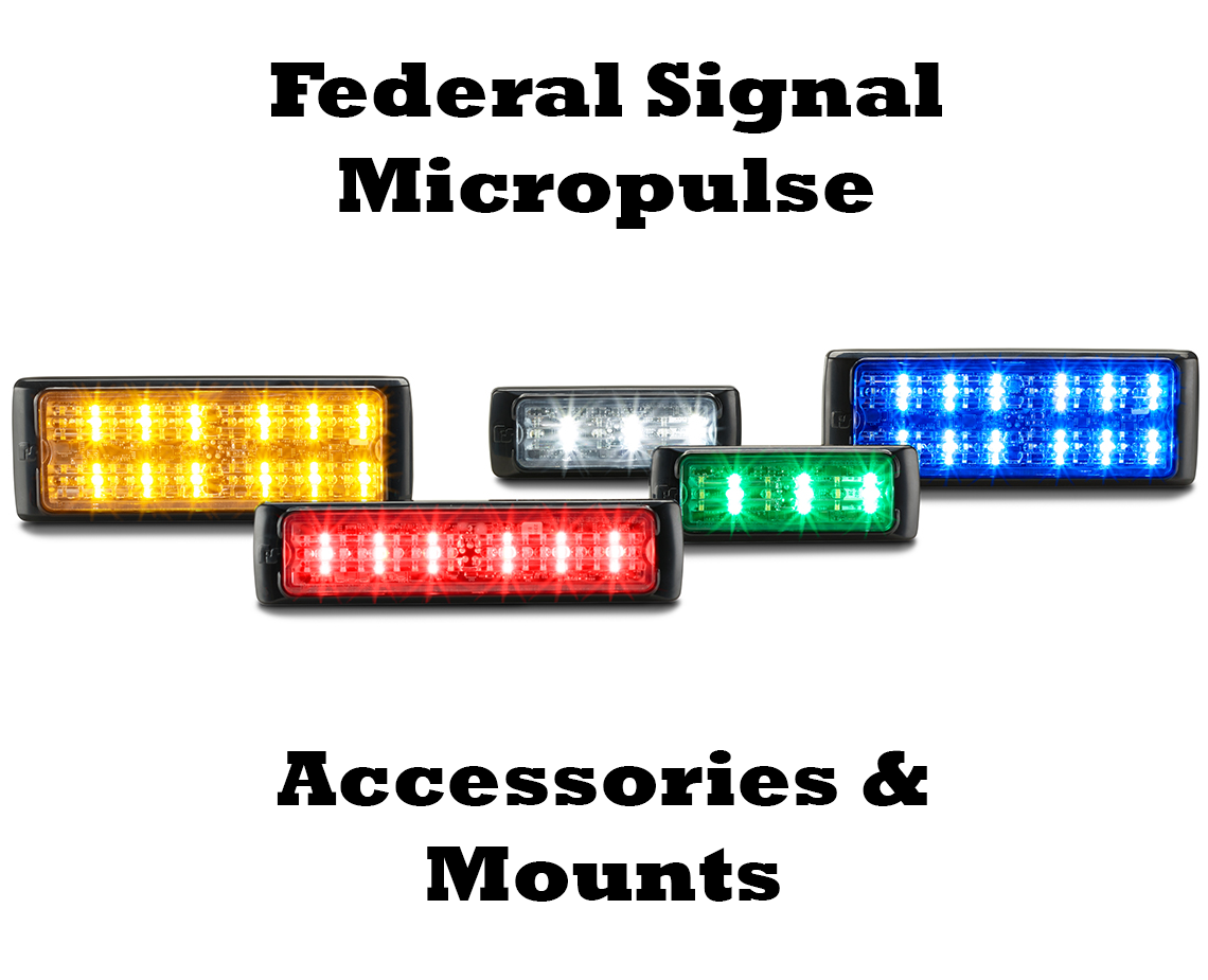 Federal Signal Micropulse Accessories & Mounts