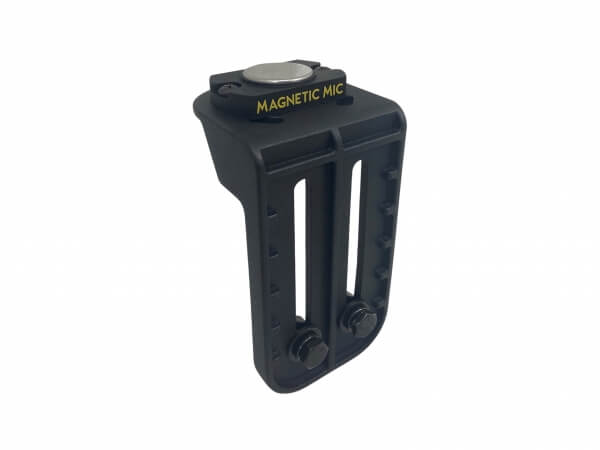 [C-MMSU-L] - Magnetic Mic Clip with Side Mount Bracket