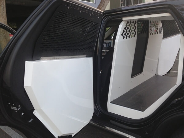 [K9-D25] - Standard K9 Transport System For 2011-2024 Dodge Durango – White