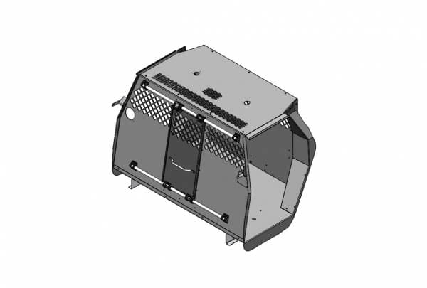 [K9-C26-B] - Standard K9 Transport System For 2021-2024 Chevrolet Tahoe – Black