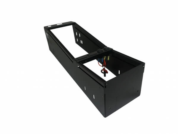 [C-VS-1508-INUT] - Vehicle-Specific 23" Angled Console for 2020-2024 Ford Interceptor Utility