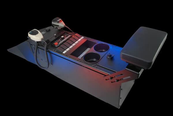 [C-VS-2500-CHGR-1] - OBSOLETE – Vehicle-Specific 25" Console for 2011-2020 Dodge Charger (Police Package)