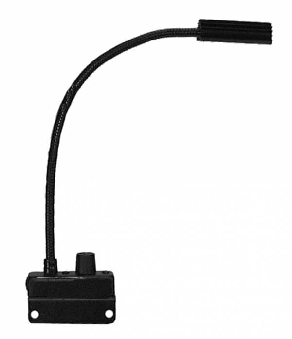 [C-ML-MLB-LED] - DISCONTINUED – Gooseneck LED Map Light With On/Off/On Switch And Top Mounting Bracket